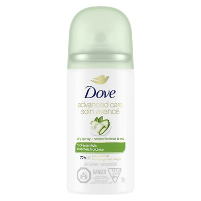Dove Advanced Care Cool Essentials Dry Spray Antiperspirant - 28g