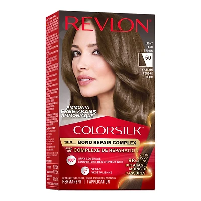 REVLON COLORSILK BOND REPAIR LT ASH BRN in Brown