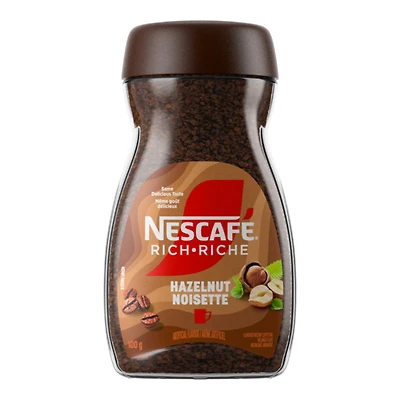 Nescafe Rich Instant Coffee - Hazelnut - 100g