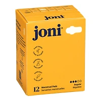 Joni Sanitary Pads - Regular - 12's