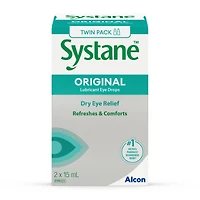 Systane Original Lubricant Eye Drops - 2 x 15ml