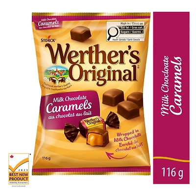 Werther's Original Caramels - Milk Chocolate - 116g