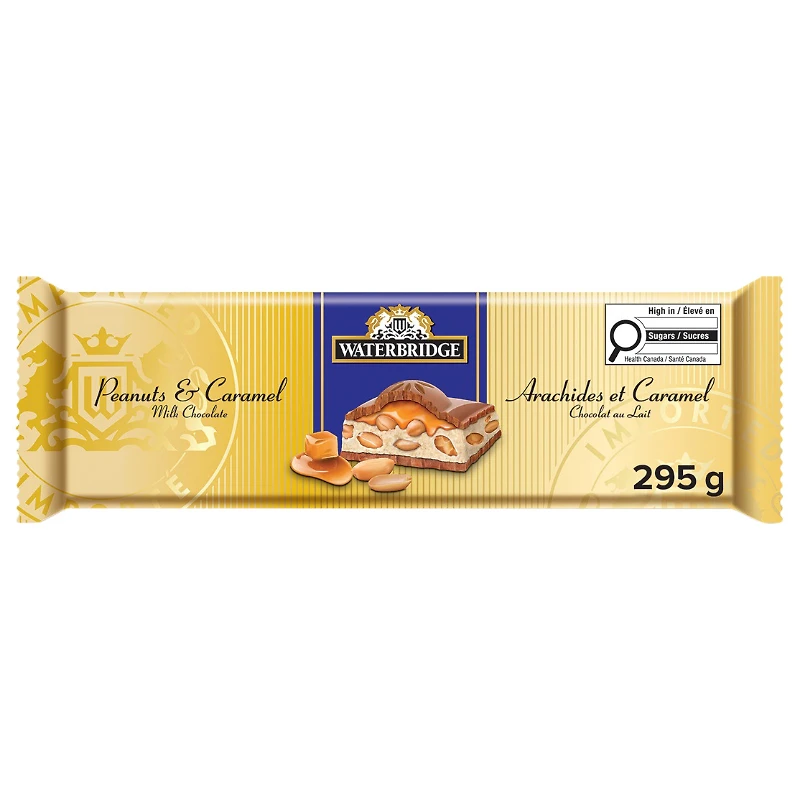 WATERBRIDGE BAR PEANUT CRML 295G