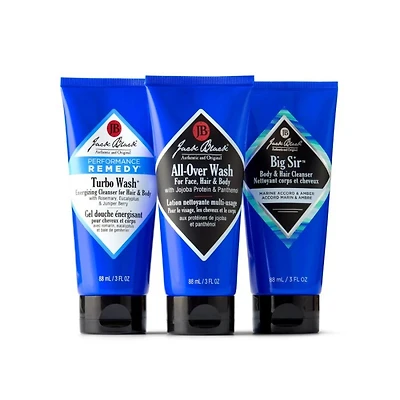 JACK CLEAN TEAM SET in Black