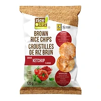 RICE UP RICE CHIPS KETCHUP 120G