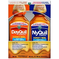 VICKS DAYQUIL D/N COMP HONEY 2X354ML