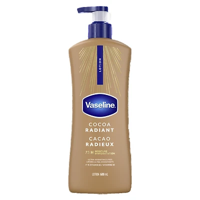 Vaseline Intensive Care Cocoa Radiant Lotion with Pure Cocoa Butter - 600ml
