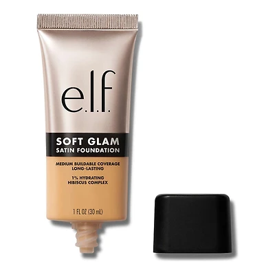 ELF SOFT GLAM ST FOUNDATION 30 MED WARM in Beige