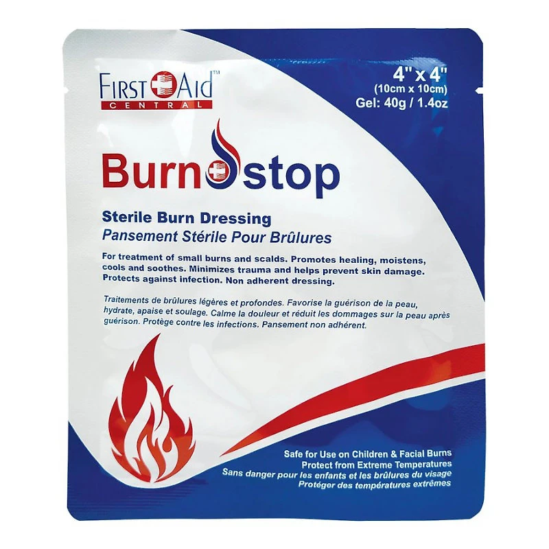 BURN STOP DRESSING 4INX4IN