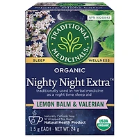 Traditional Medicinals Nighty Night Extra Organic Tea - Valerian - 16's