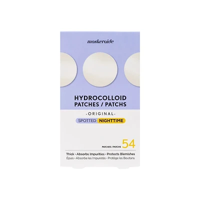 MaskerAide Spotted Nighttime Hydrocolloid Anti-Blemish Patch - 54's