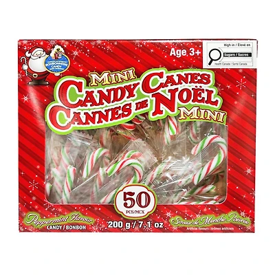 Sweet Workshop Mini Candy Canes - 50s