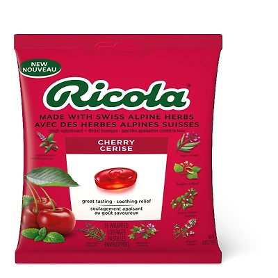 RICOLA BAG CHERRY 19'S