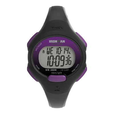 Timex Ironman Watch - Black/Purple - T5K523GP