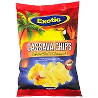 EXOTIC CASSAVA CHIPS UNSALT 150G
