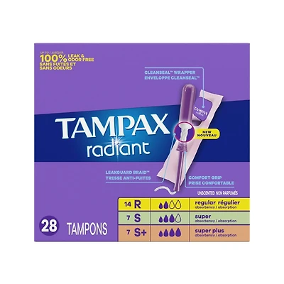 TAMPAX RADIANT MULTI