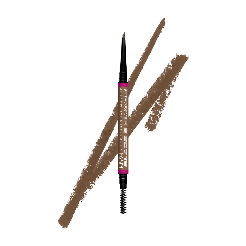 NYX MICRO FINE BROW PENCIL TAUPE in Brown