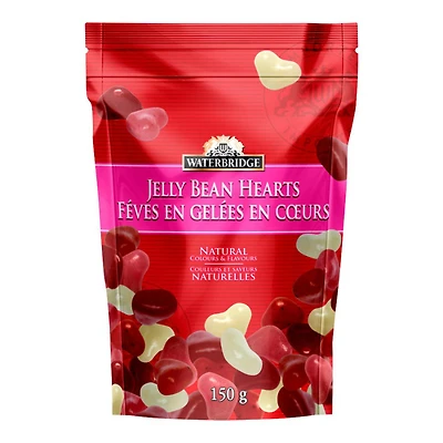 Waterbridge Jelly Bean Hearts Candy - 150g