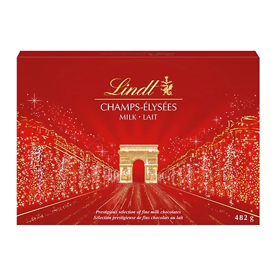 LINDT CHAMPS ELYSEES MILK 482G