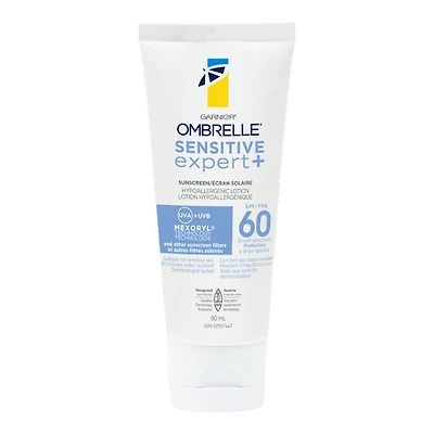 Garnier Ombrelle Sensitive Expert+ Sunscreen - SPF 60 in Ml Size 90ml