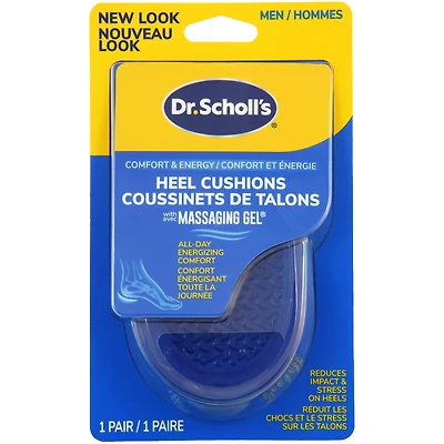 Dr. Scholl's Massaging Gel Heel Cushions Men's