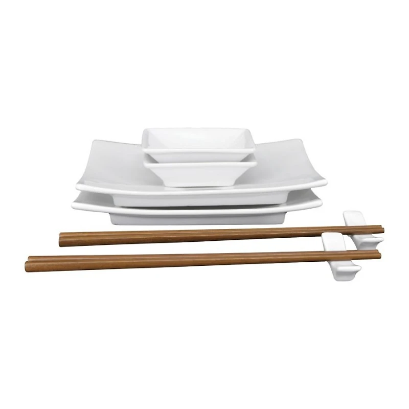 BIA Sushi Set - White - 8 piece