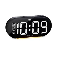 TIMEX CHARGING ALARM CLOCK in Black