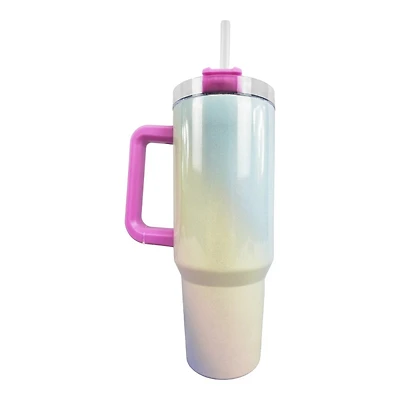LY TWO TONE PRINT TUMBLER