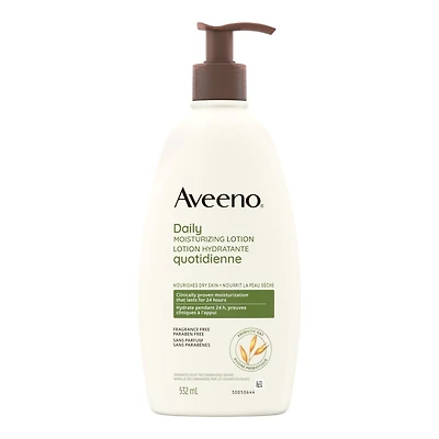 Aveeno Active Naturals Daily Moisturizing Lotion - Fragrance Free - 532mL