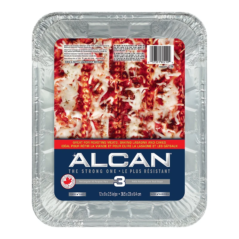 Alcan The Strong One Baking Pan - Rectangular - 3's
