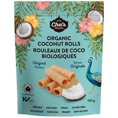 CHA'S ORIGINAL COCONUT ROLLS 100G