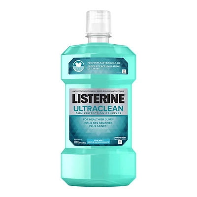 Listerine Ultraclean Gum Protection Antiseptic Mouthwash - 1L