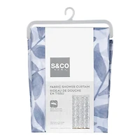 S & Co Home Shower Curtain