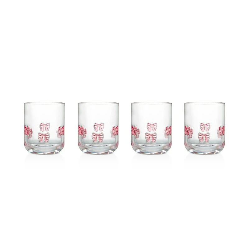 SAMBA EMBOSSED BOWS TUMBLERS