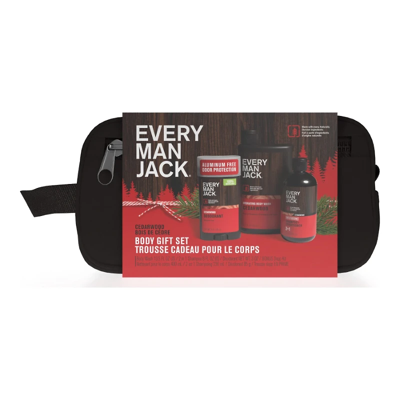 EVERY MAN JACK HOLIDAY SET CEDARWOOD