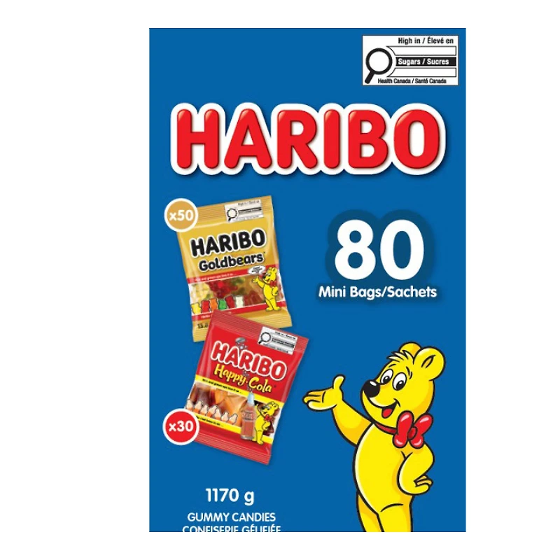 HARIBO CANDY 80PCE
