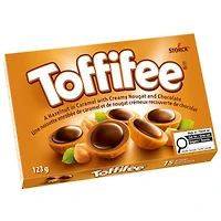 Toffifee Hazelnut Caramel Chocolate Candies - Creamy Naugat and chocolate - 123g