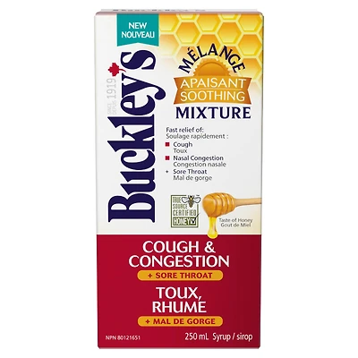 BUCKLEY'S SOOTHING MIXTURE 250ML
