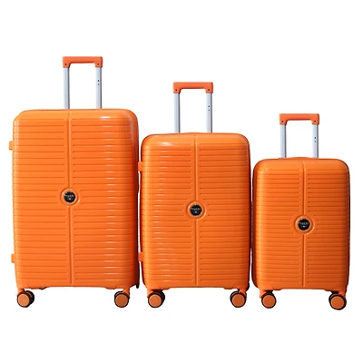 TUCCI PRATO LUGGAGE in Orange