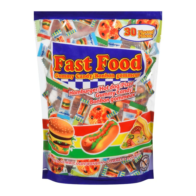 Fast Food Gummy Candy - 30s / 400g