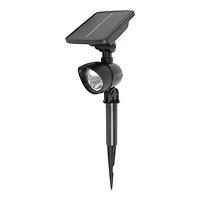 Moonrays Solar Spotlight - Black - 26004MR