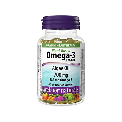WEBBER PLANT BASED OMEGA-3 60'S
