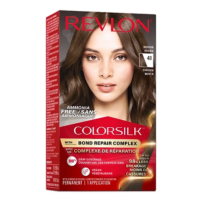 REVLON COLORSILK BOND REPAIR MEDIUM BROW in Brown