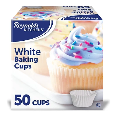 REYNOLDS BAKING CUPS in White