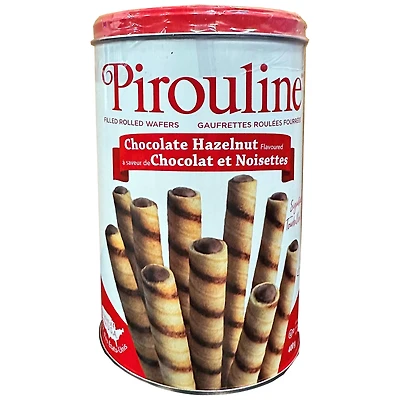 Creme De Pirouline Rolled Wafers - Chocolate Hazelnut - 400g