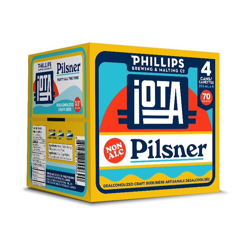 Phillips Iota Non-Alcoholic Pilsner - 4x335ml