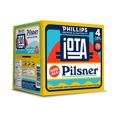 Phillips Iota Non-Alcoholic Pilsner - 4x335ml