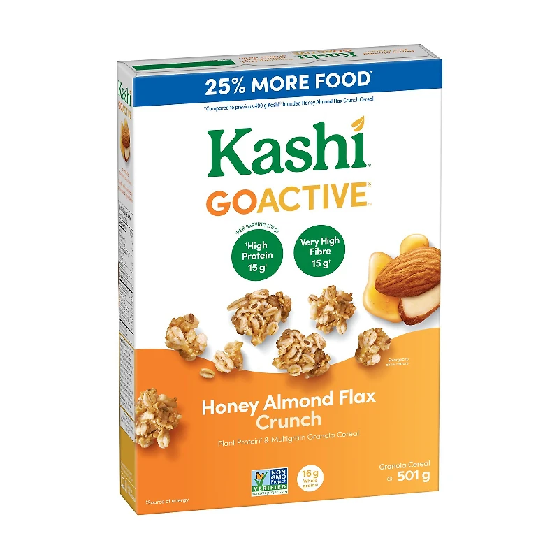 KASHI GO ACTIVE HONEY ALMOND 501G