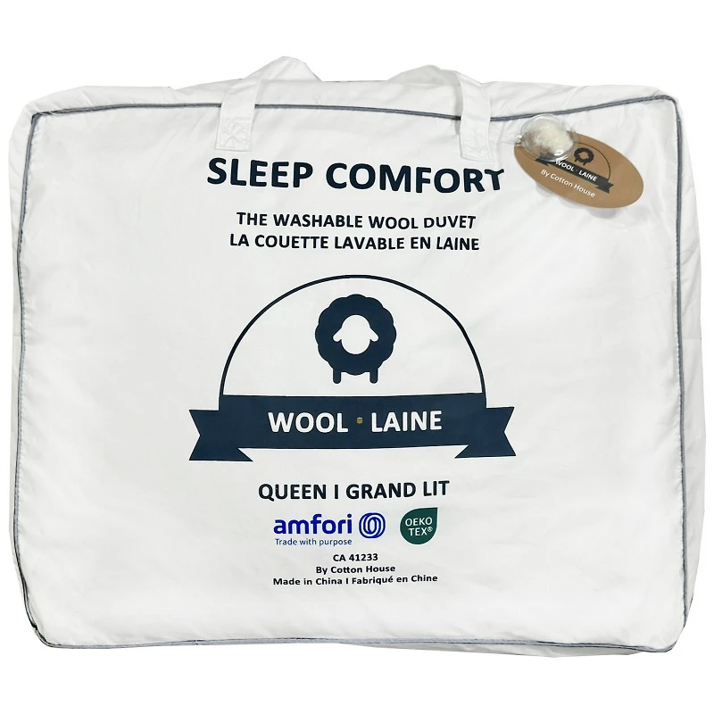 S/COMFORT WOOL DUVET 90X96