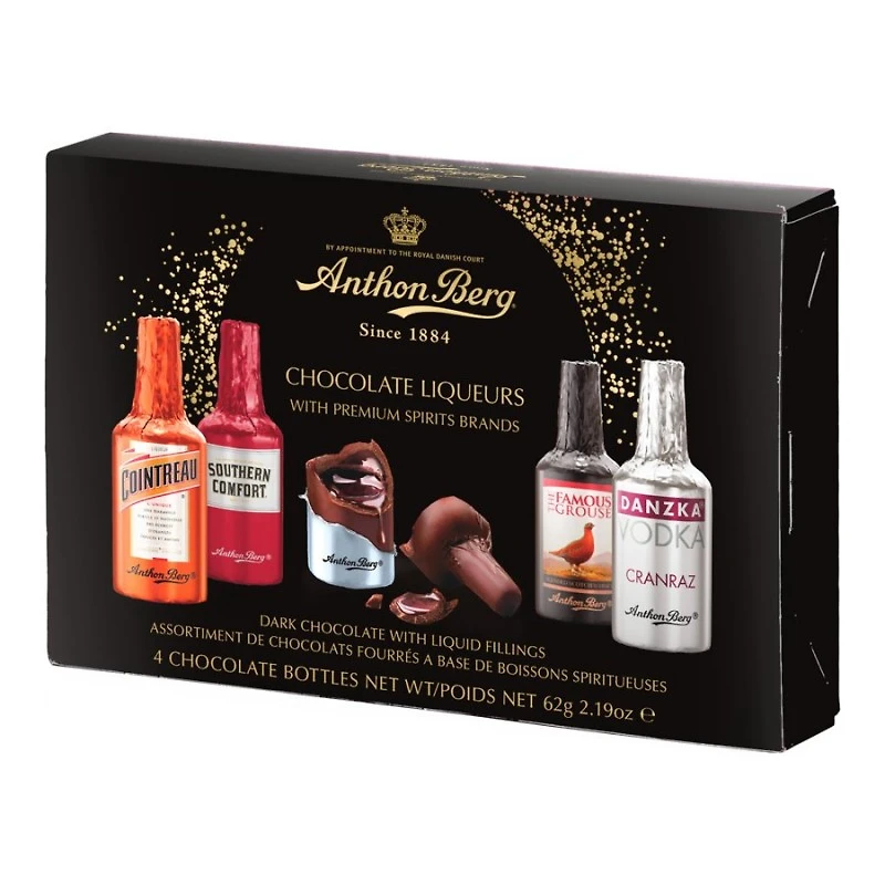 Anthon Berg Chocolate Liqueurs - 4 Pack